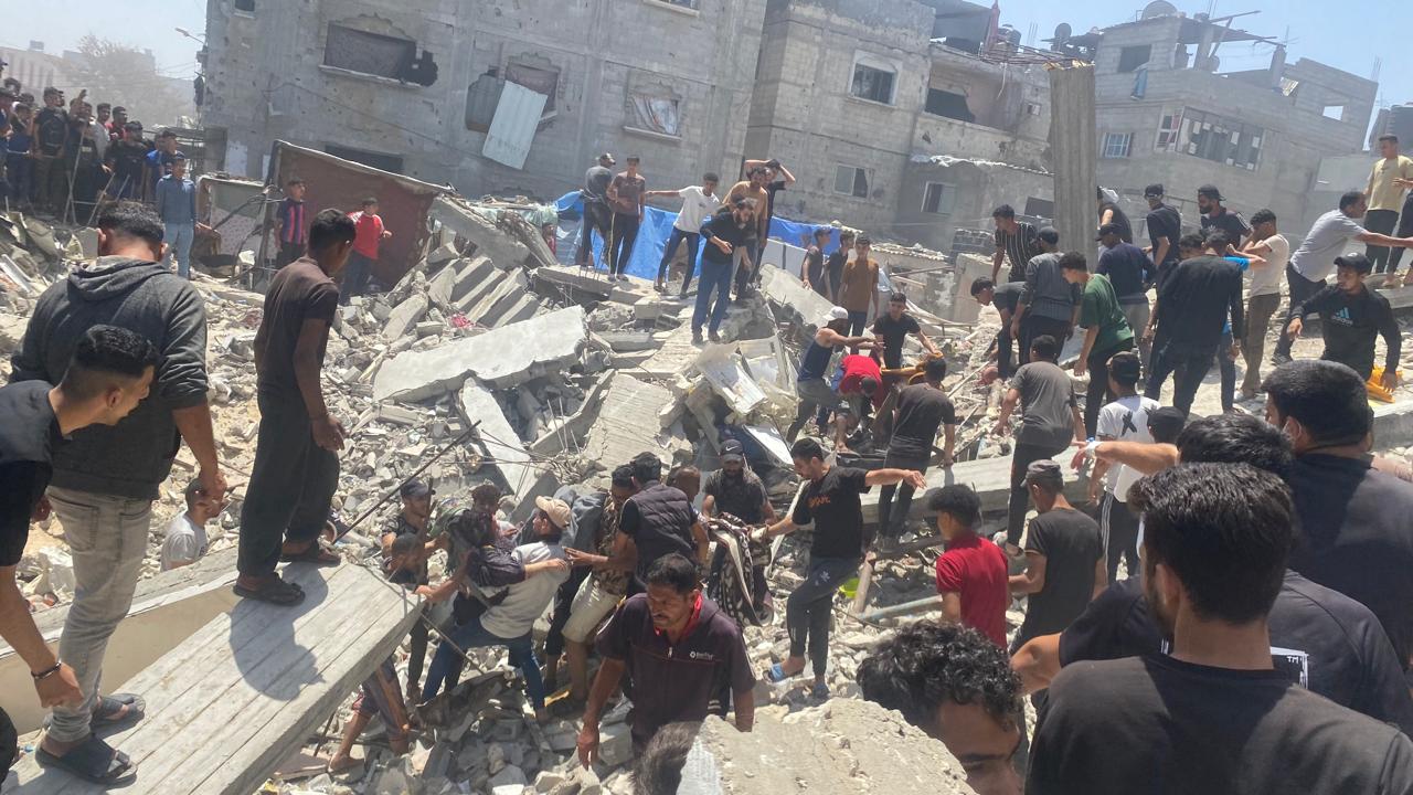 Four civilians killed, others injured in Israeli air raid on southern Gaza city of Rafah