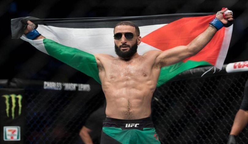 Palestinian wins middleweight UFC champion, makes history 