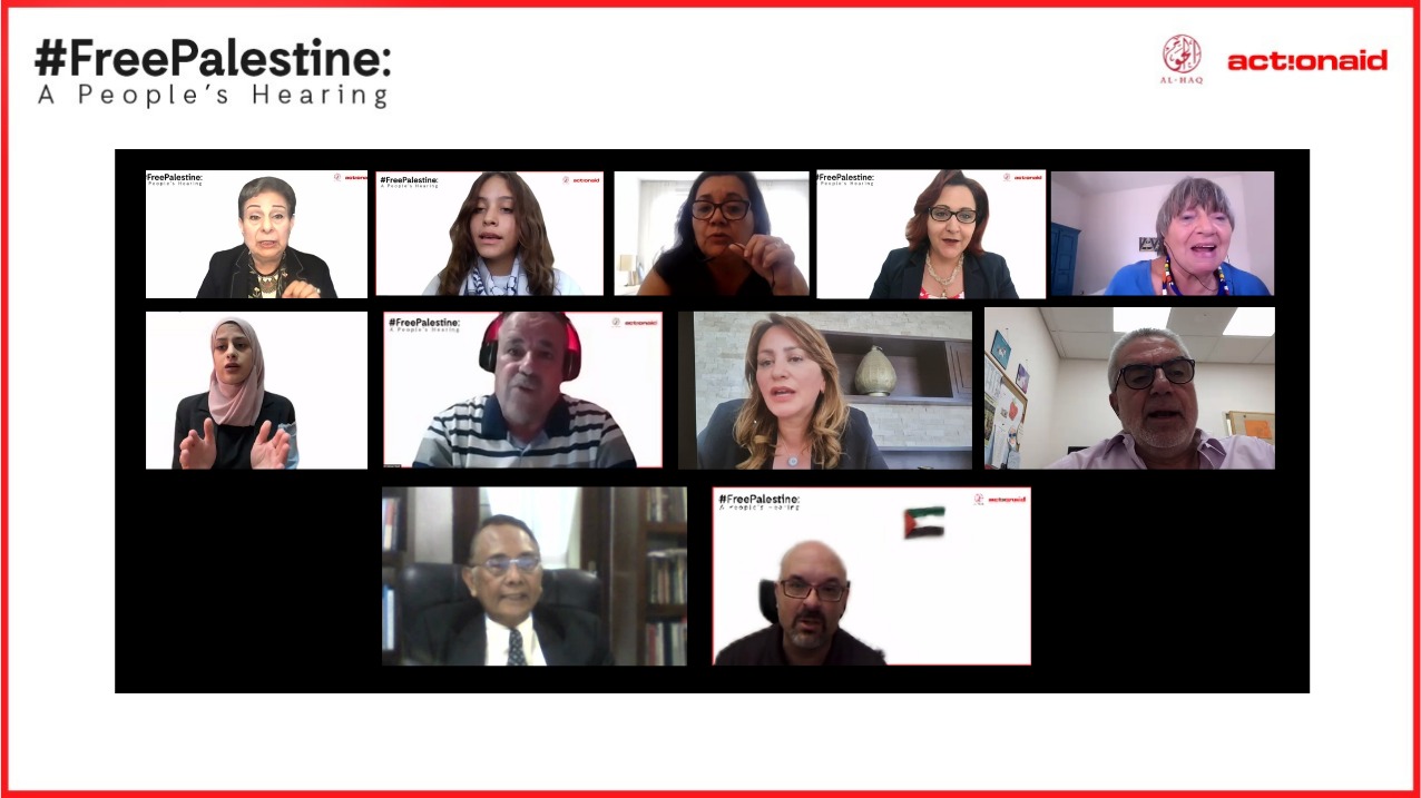 ActionAid, Al-Haq host People’s Hearing to highlight outrageous injustices faced by Palestinians