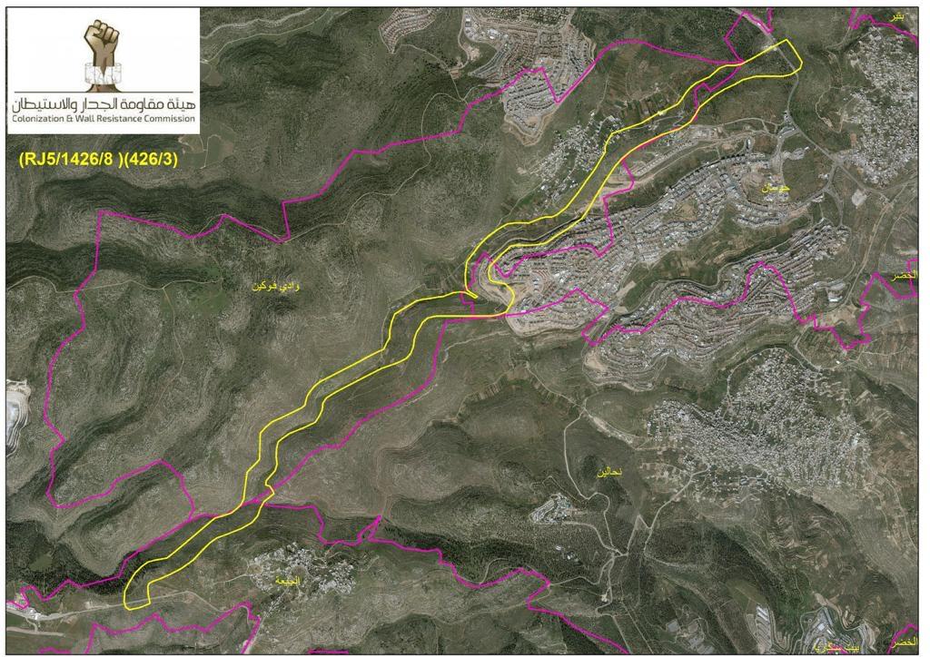 Israeli forces seize 1,500 dunums of land west of occupied Bethlehem 