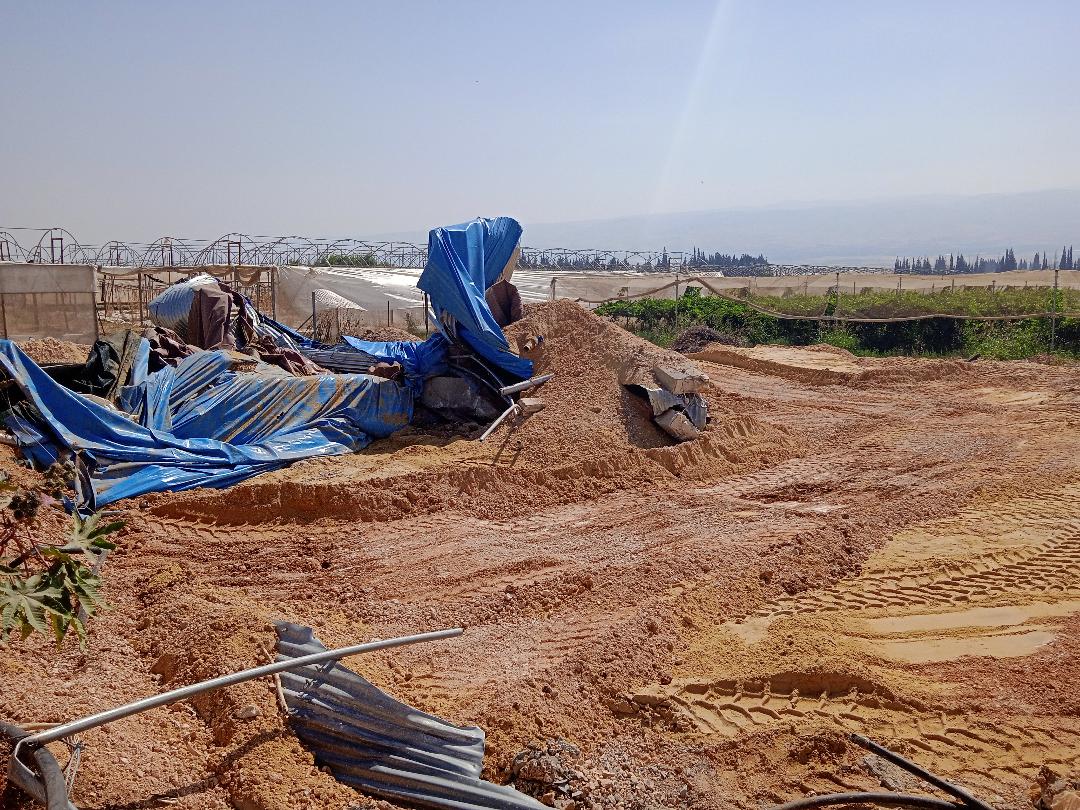Israel damages farmland, water pipeline in northern Jordan Valley drills 