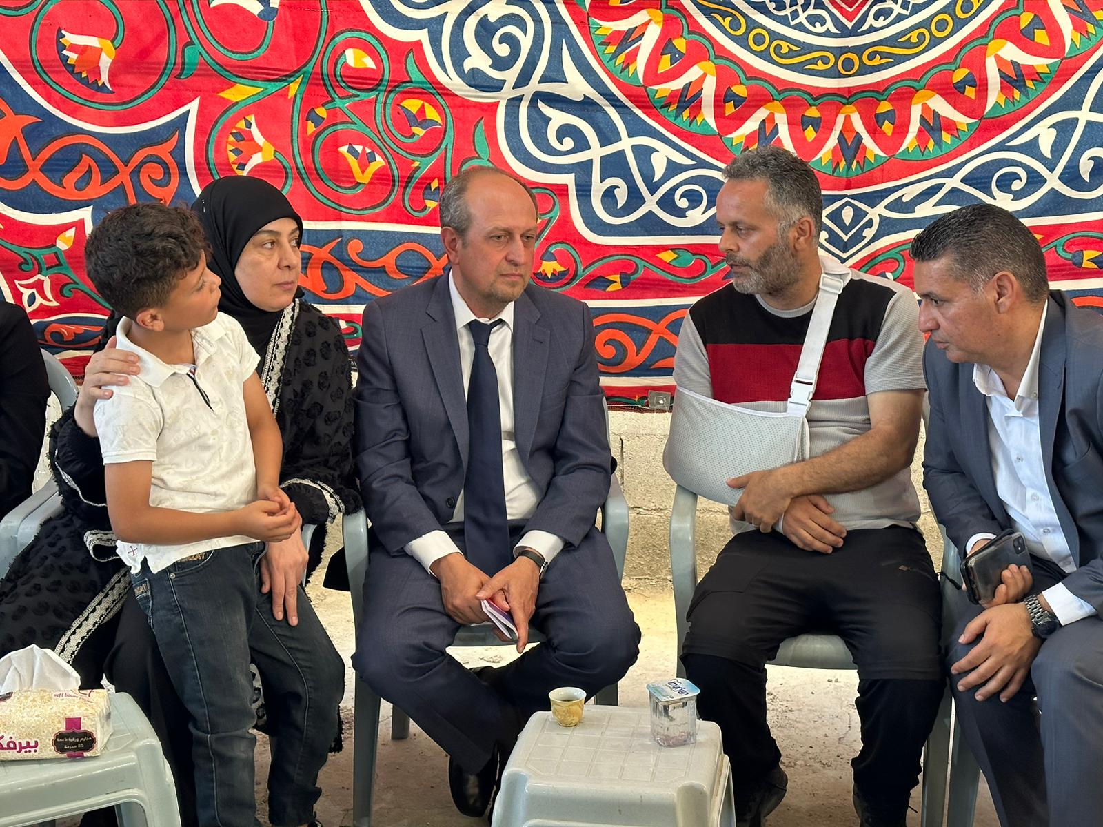 US envoy pays condolence visit to family of slain Palestinian toddler near Ramallah
