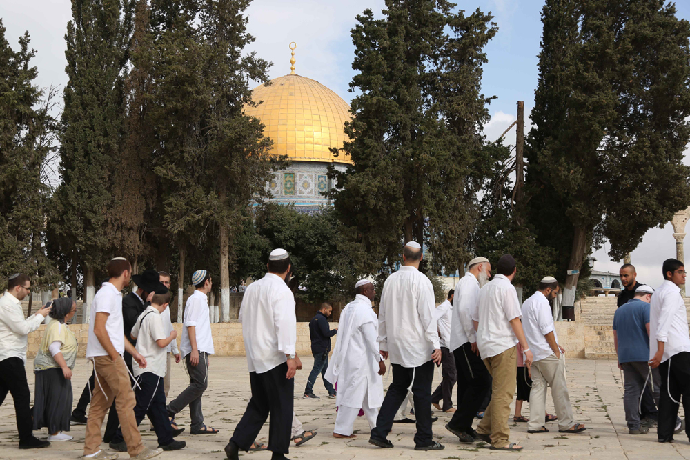 Thousands of Israeli colonists break into Jerusalem's Aqsa Mosque on Passover