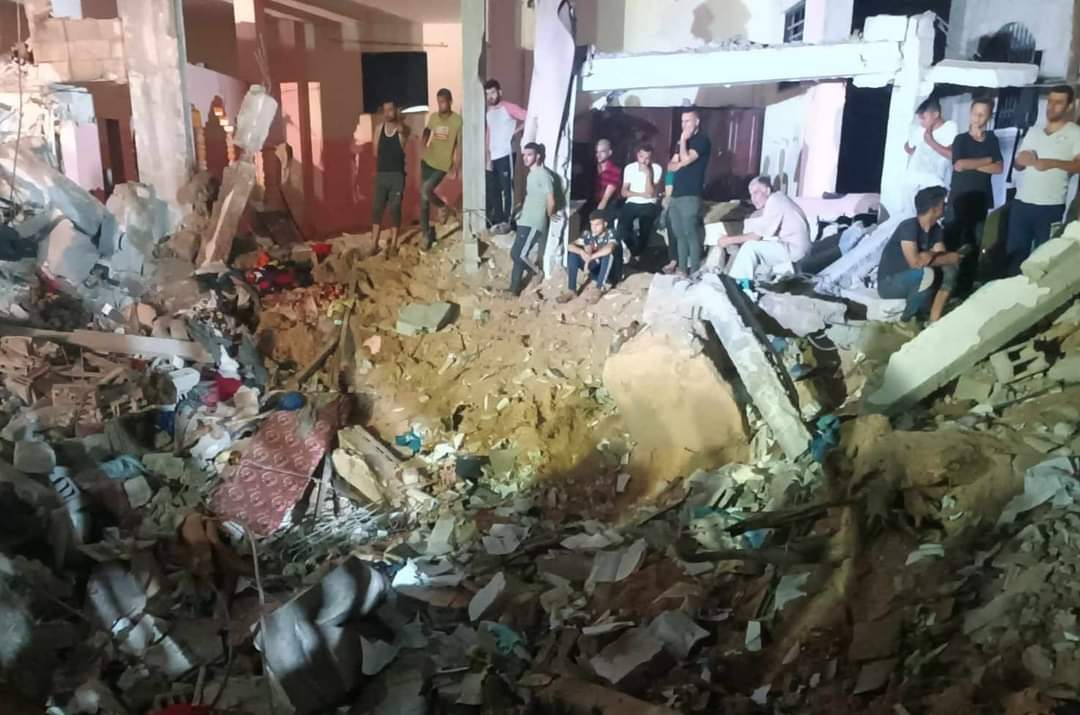 Barbarian Israeli airstrike kills 18 civilians, including 2 infants, in Khan Yunis   