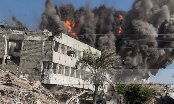 Civilians killed, mostly children and women, in Israeli airstrikes on various areas of Gaza 