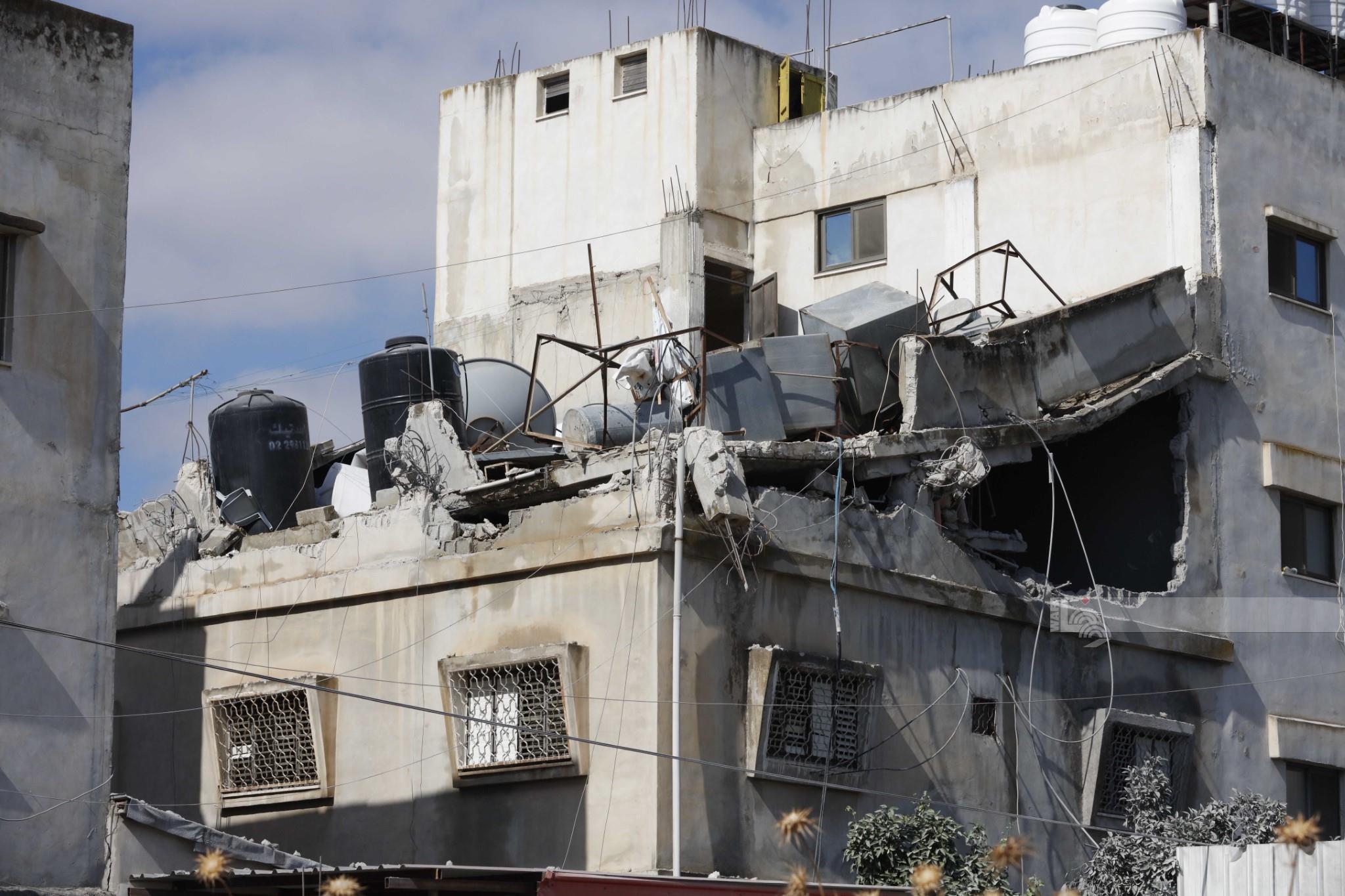 Israeli forces blow up slain Palestinian's house in Nablus