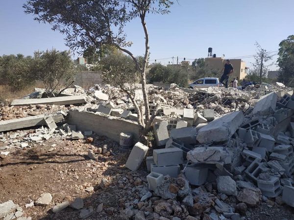 Israel demolishes Palestinian-owned house in the north of the West Bank
