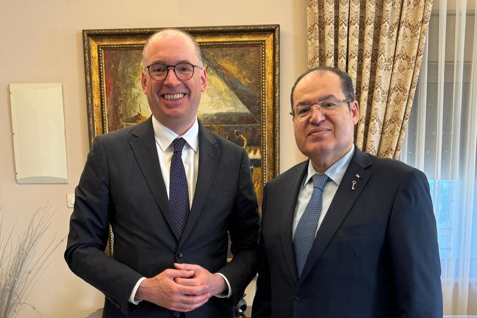 Presidential Advisor for Diplomatic Affairs holds talks with German Minister for Economic Cooperation 