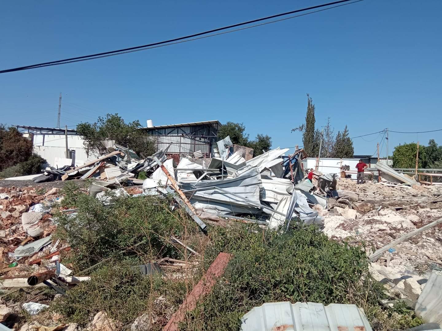 Israeli forces demolish five structures near Salfit