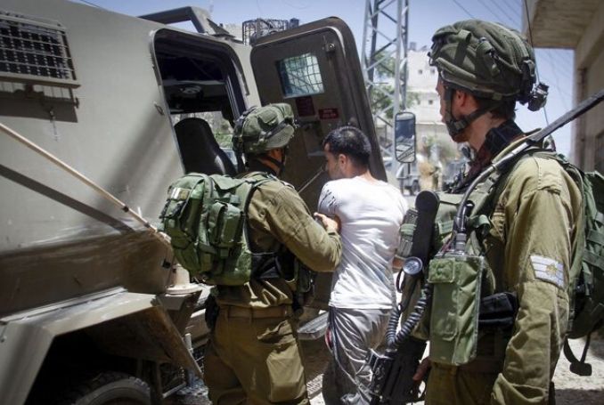 Occupation forces detain seven Palestinian in Jenin, Hebron