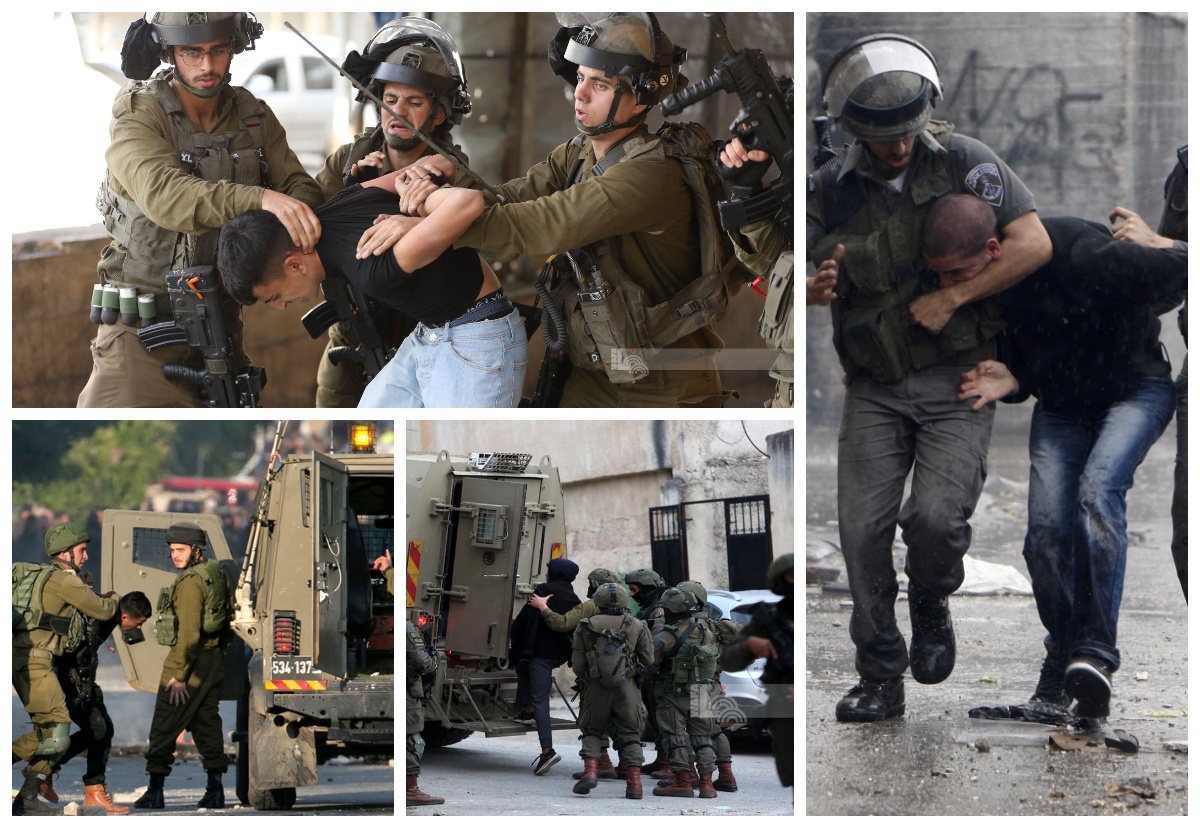 Israeli occupation forces detain around 50 Palestinians in the West Bank, mainly in Hebron