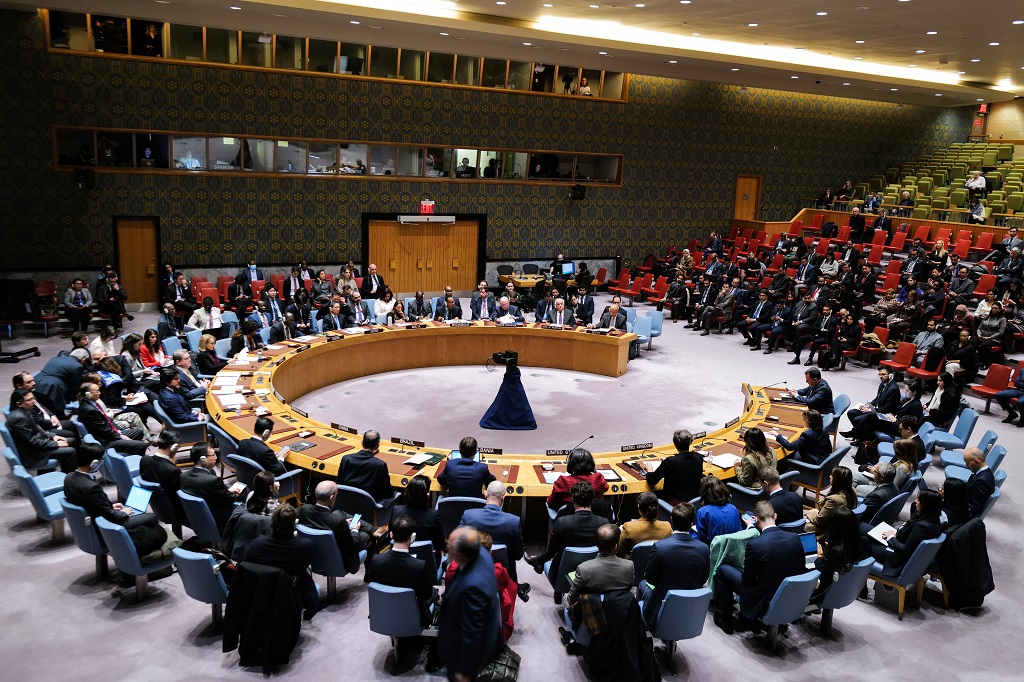 UNSC adopts resolution demanding immediate, safe and unhindered delivery of humanitarian assistance to Gaza
