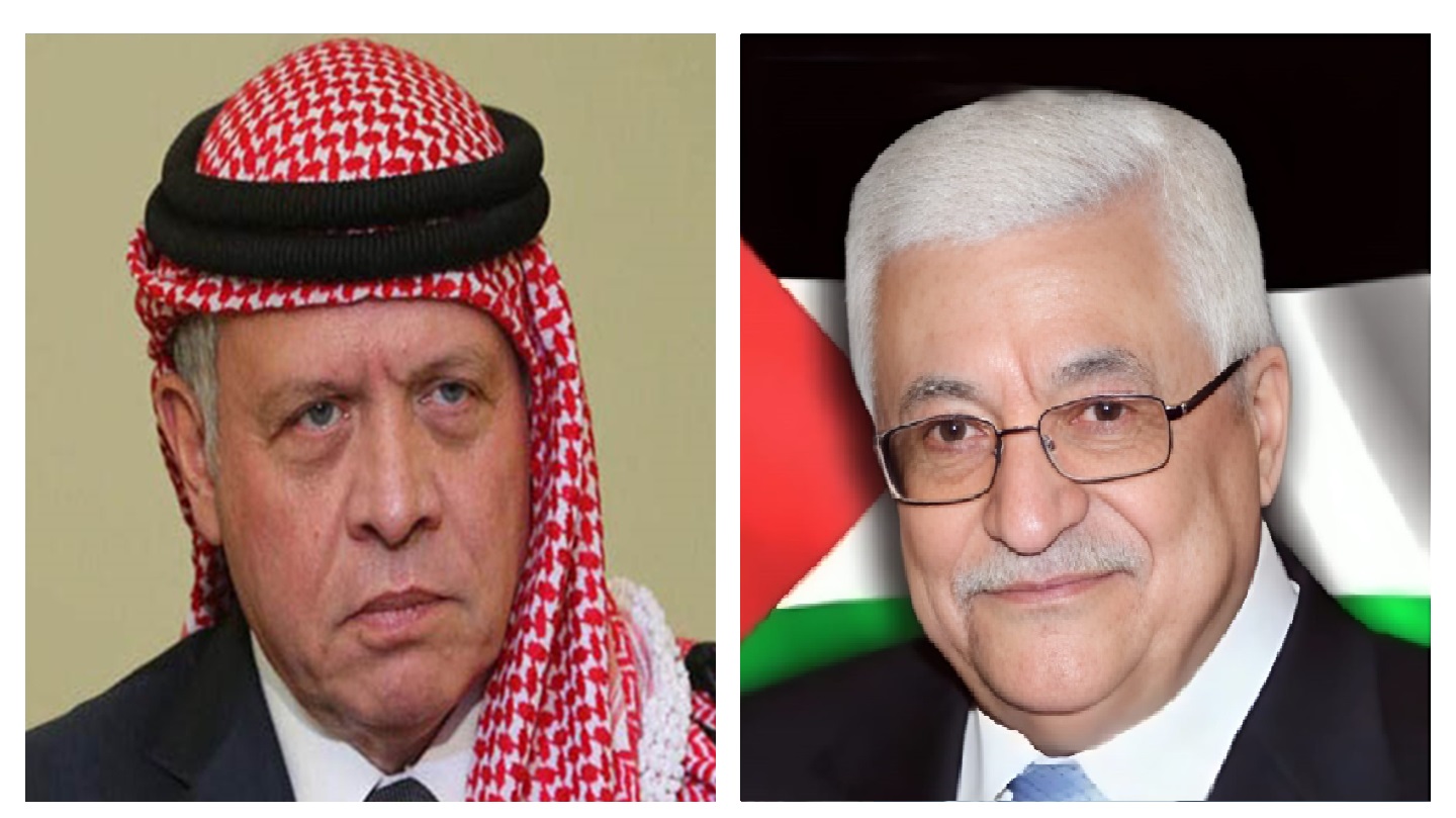 President Abbas reiterates Palestine’s stand in solidarity with the Kingdom of Jordan 