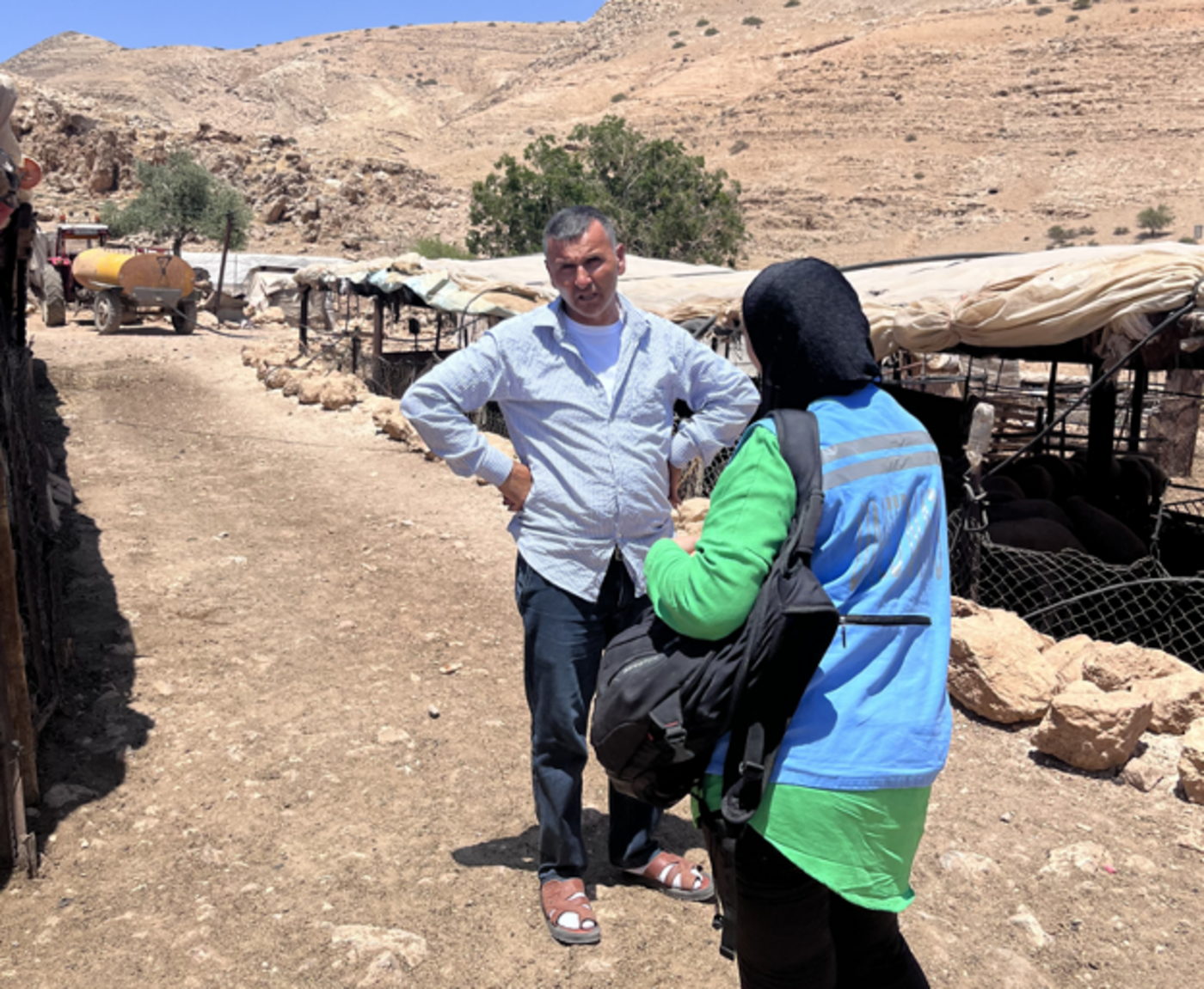 UN and partners assess urgent humanitarian needs of herding communities in occupied Palestinian territory amid increased Israeli settler violence