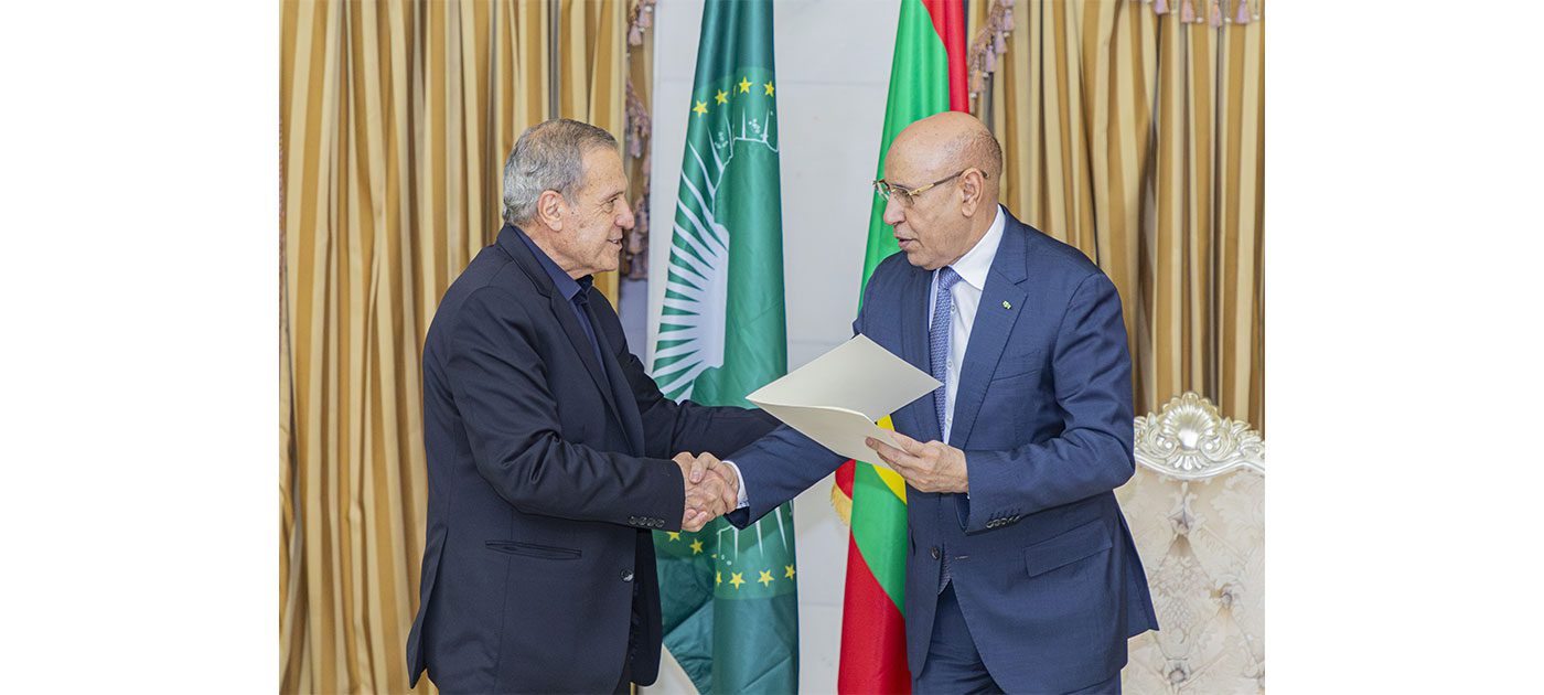 President Abbas sends letter to his Mauritanian counter