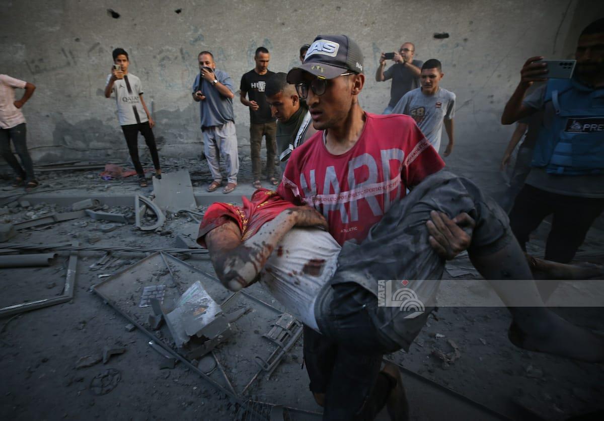 Dozens of killed and wounded in Israeli bombing in various areas of the Gaza Strip