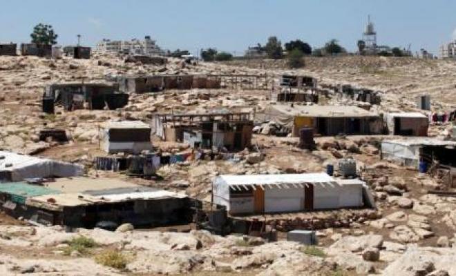 Palestinian resident of a Bedouin community east of Jerusalem receives demolition order for his shelter