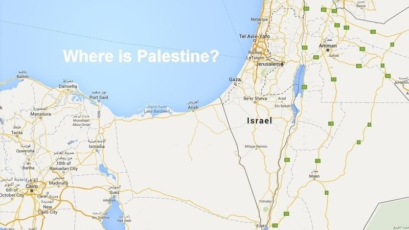 Almost one million people call on Google to 'Put Palestine On Your Maps'