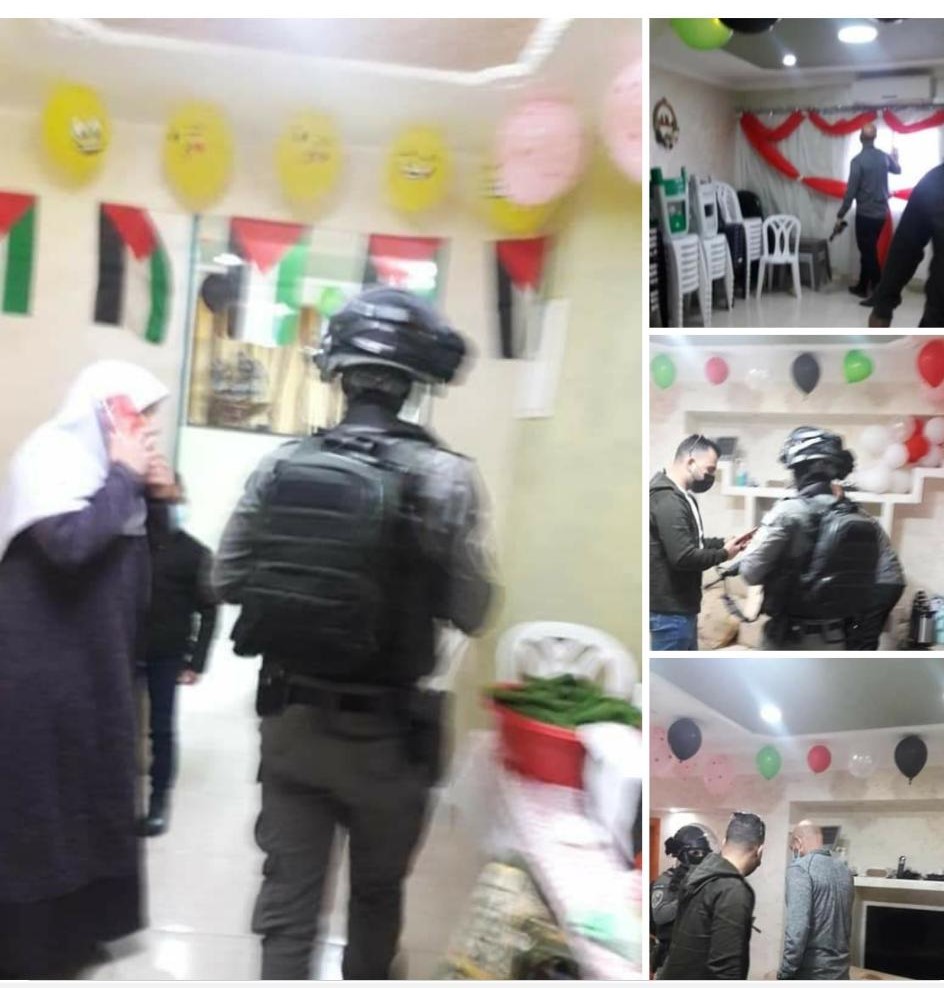 Israeli occupation authorities forbid Palestinian families in Jerusalem from enjoying the release of their sons