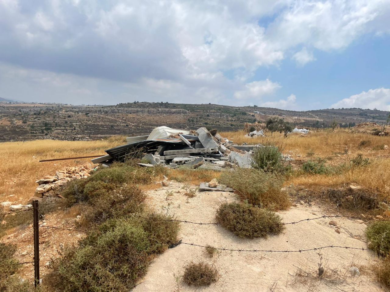 Demolition of Palestinian-owned structures reported in several parts of the occupied territories
