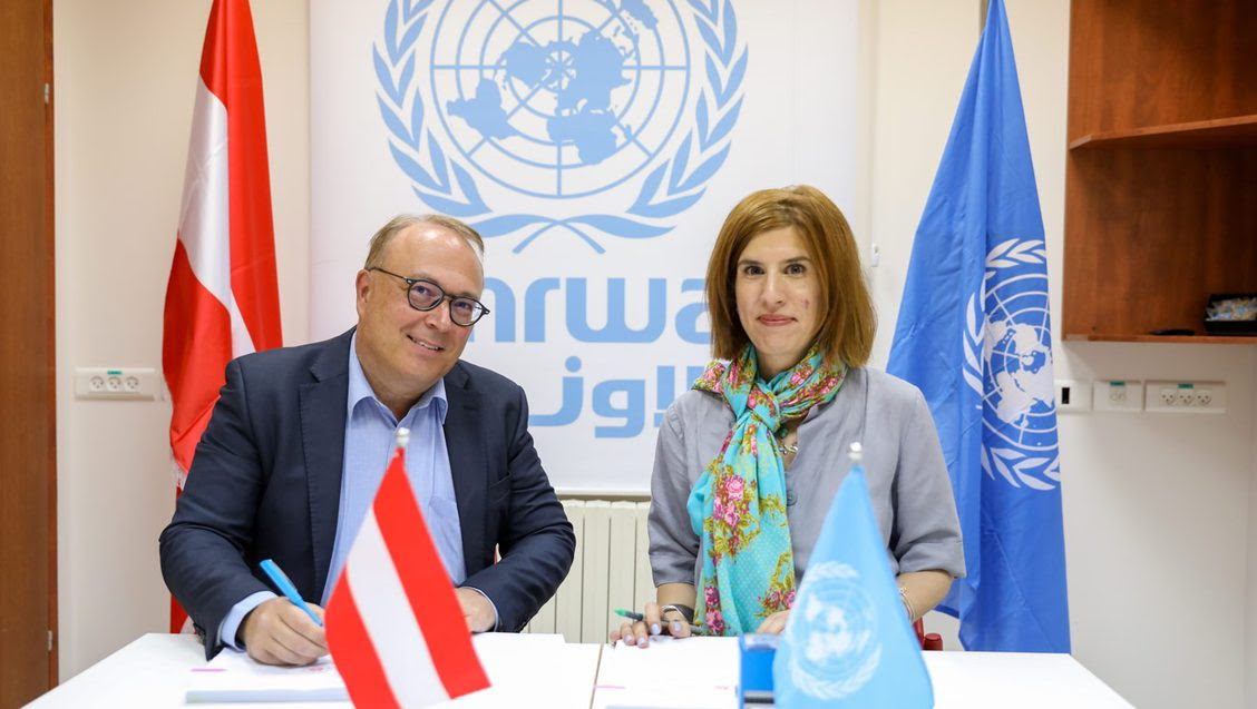 Austria and UNRWA sign new 3-year multi-year agreement for Health Program in occupied Palestinian territory