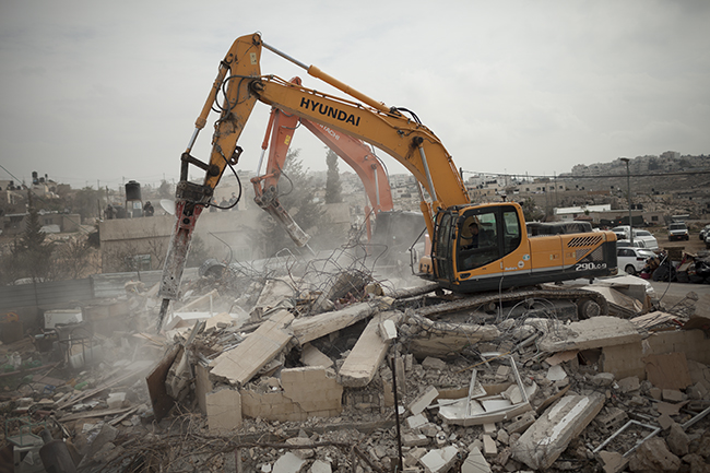 Israel forces a Palestinian to demolish own home in Jerusalem