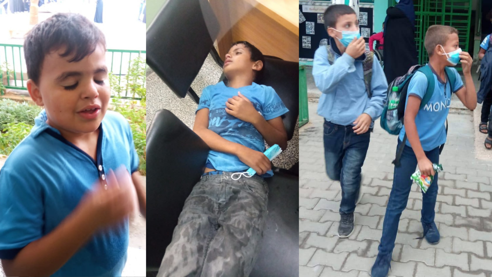 Dozens of Palestinian students suffocate after Israeli forces targeted their school near Gaza