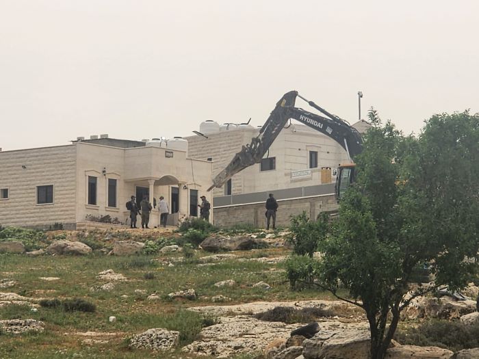 Israeli forces demolish two Palestinian homes in southern West Bank 