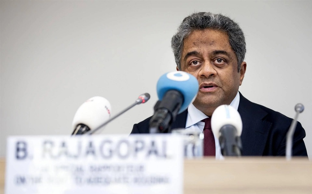 UN Rapporteur says "day of accountability for Israel is coming"  