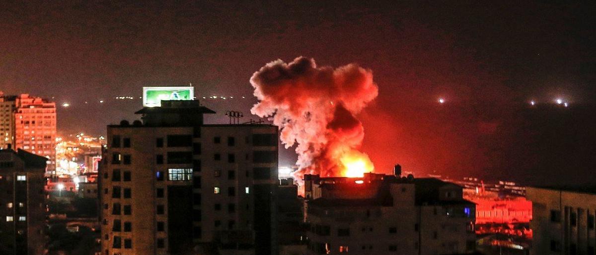 Two medical personnel killed in Israeli shelling of clinic  in central Gaza City 