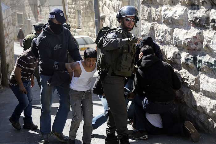 Two children, 12 and 17, detained by Israeli occupation forces near Jericho, others tear-gassed