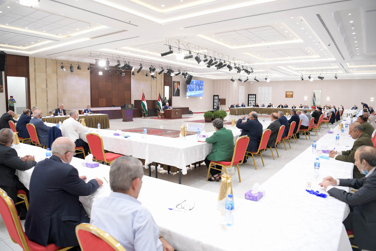 Led by President Abbas, factions confirm rejection of all projects aimed at liquidating our national cause 