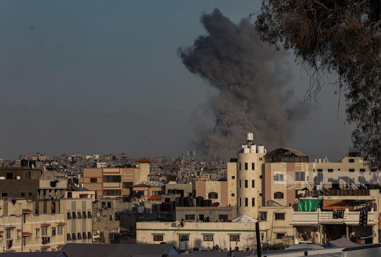 Two Palestinians killed, several injured in Israeli airstrike northwest of Khan Younis