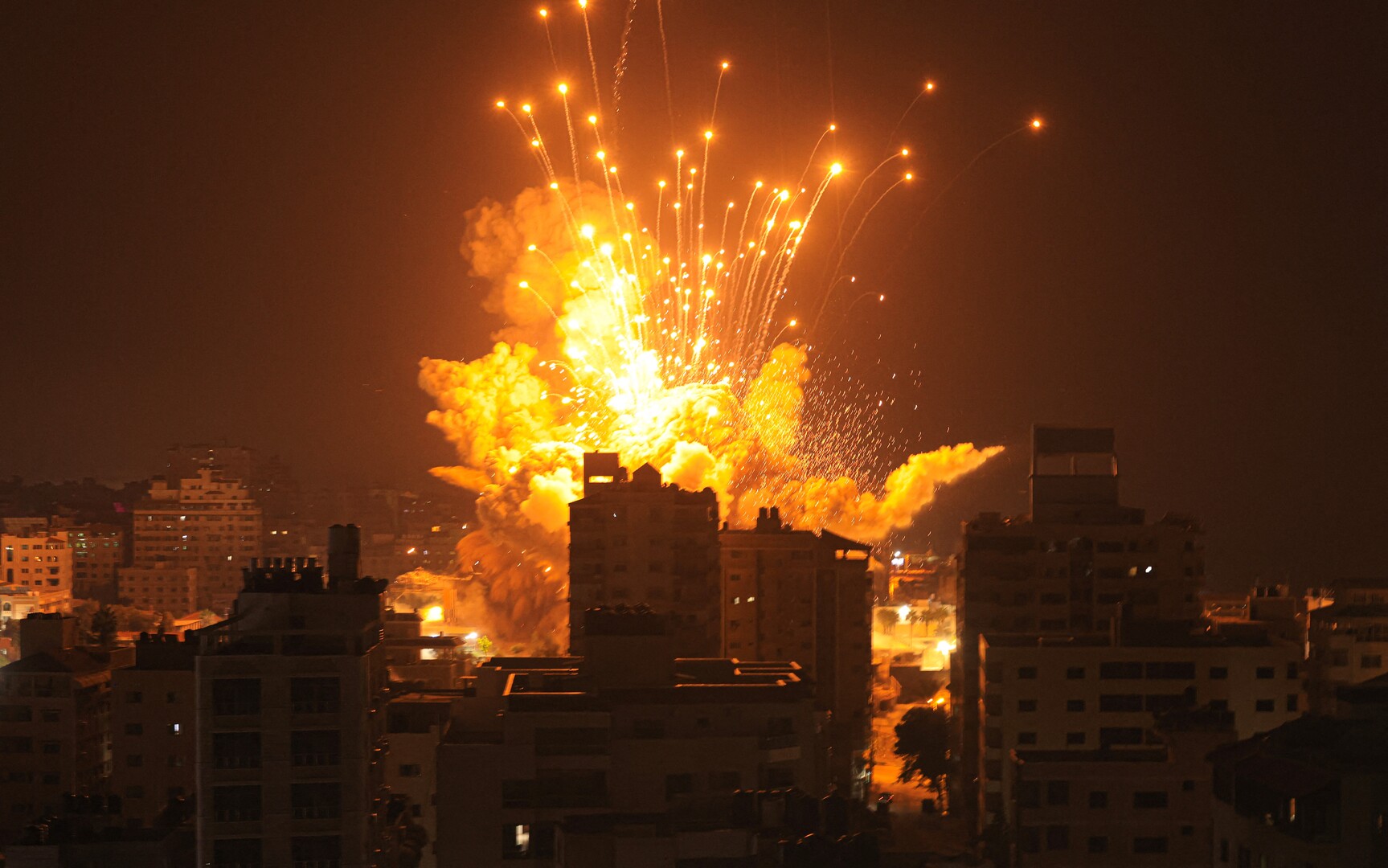 Scores of civilians killed in intense Israeli airstrikes in Gaza Strip 