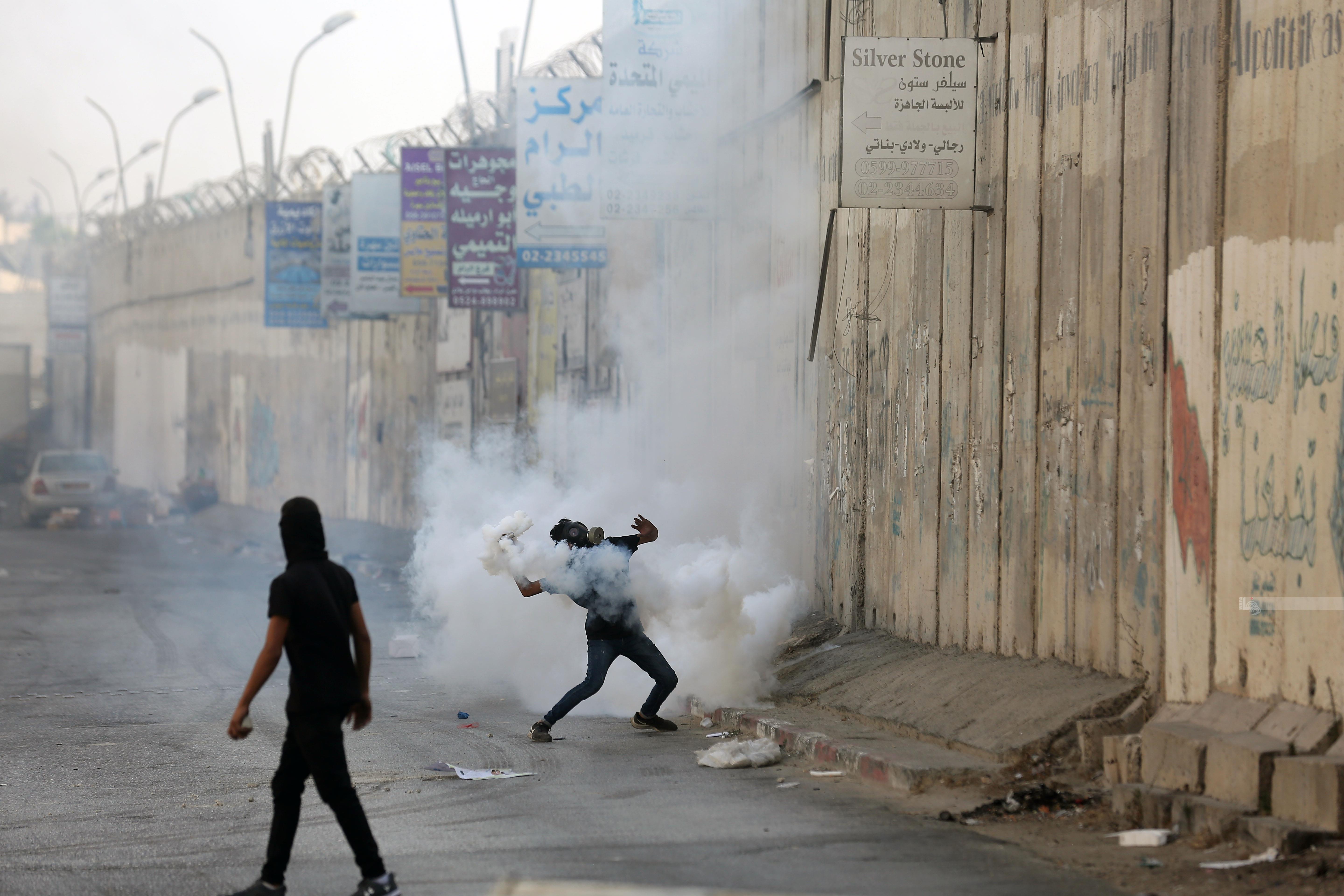 Suffocation cases during confrontations near Nablus