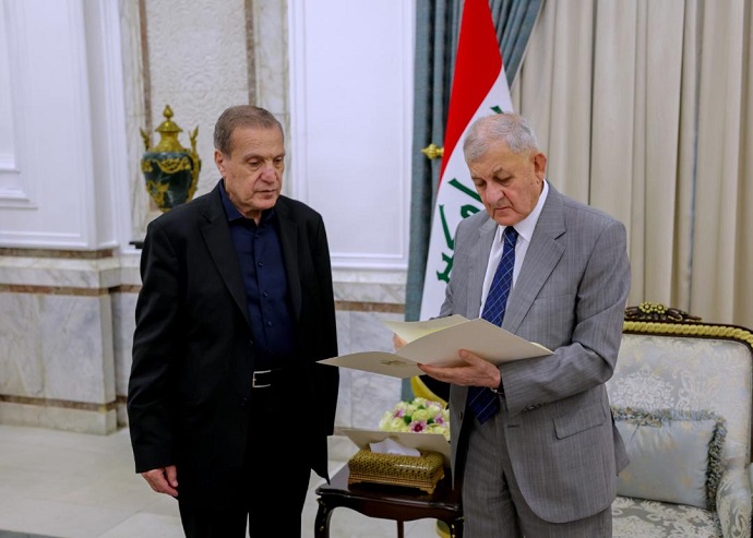 Presidential spokesman delivers letter to his Iraqi counterpart