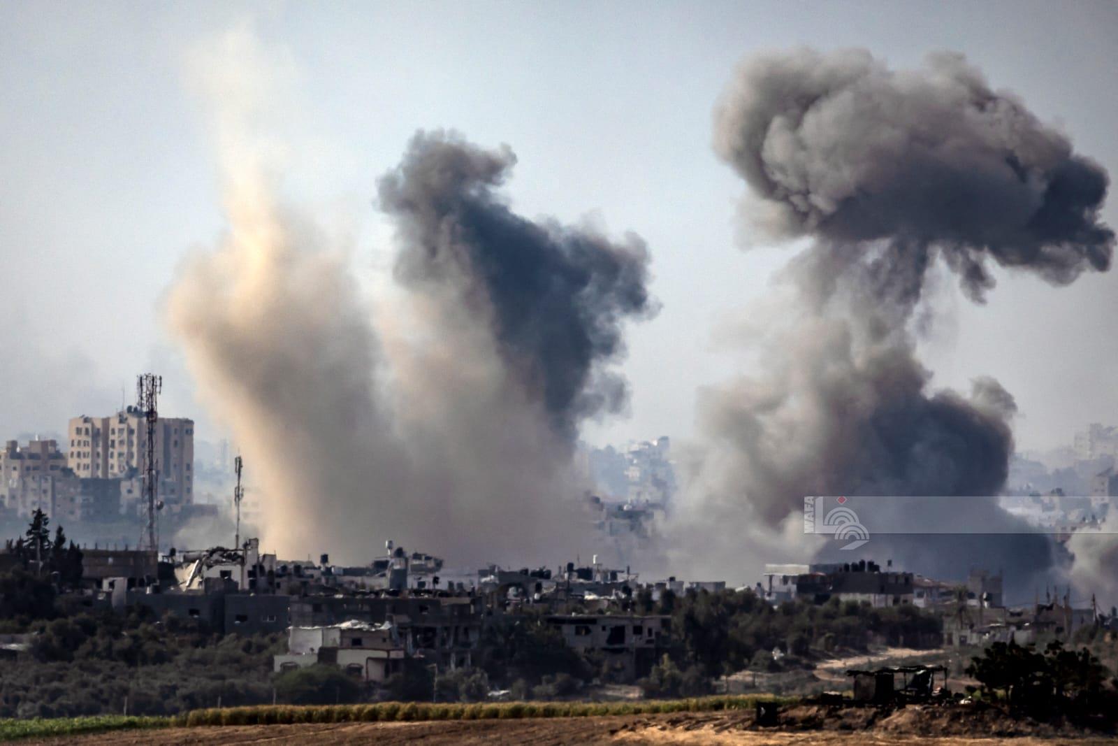 Israeli warplanes launch intense strikes on Nusseirat for third consecutive day