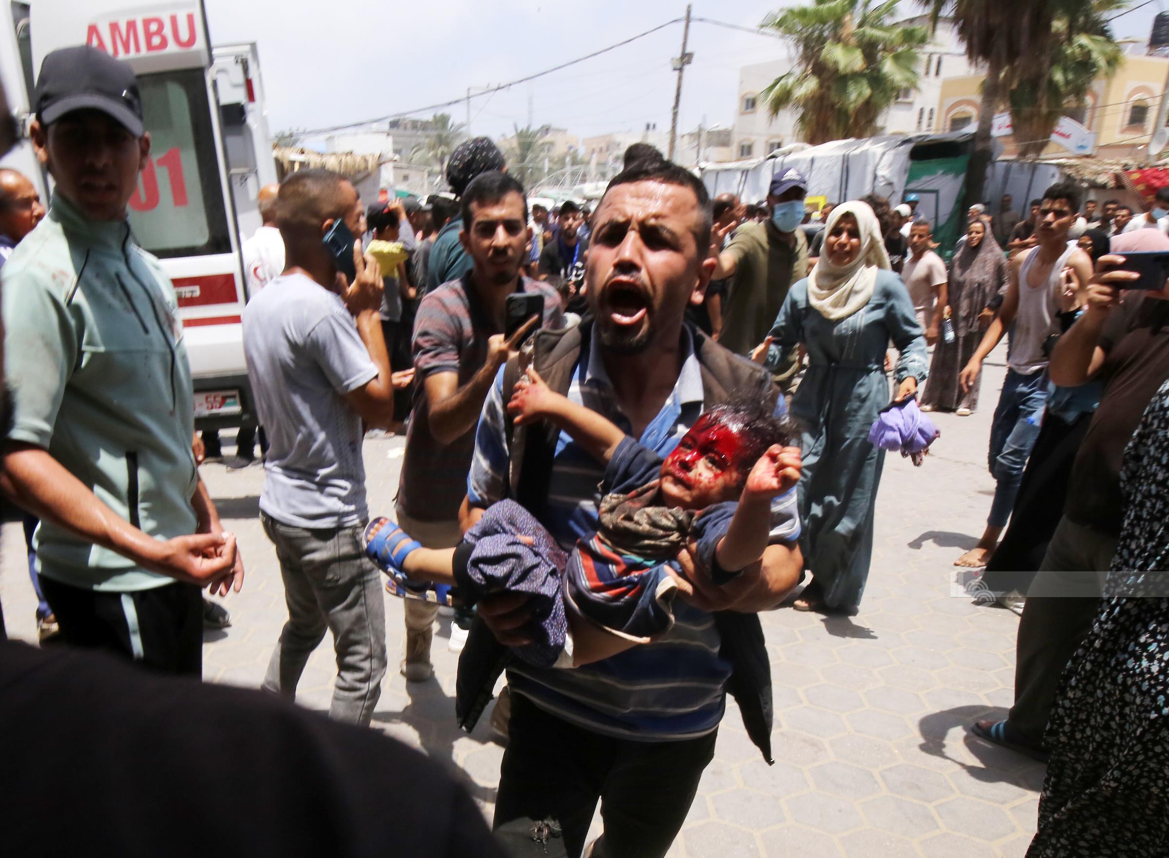 Dozens killed and injured in Israeli bombardment of different areas in Gaza 