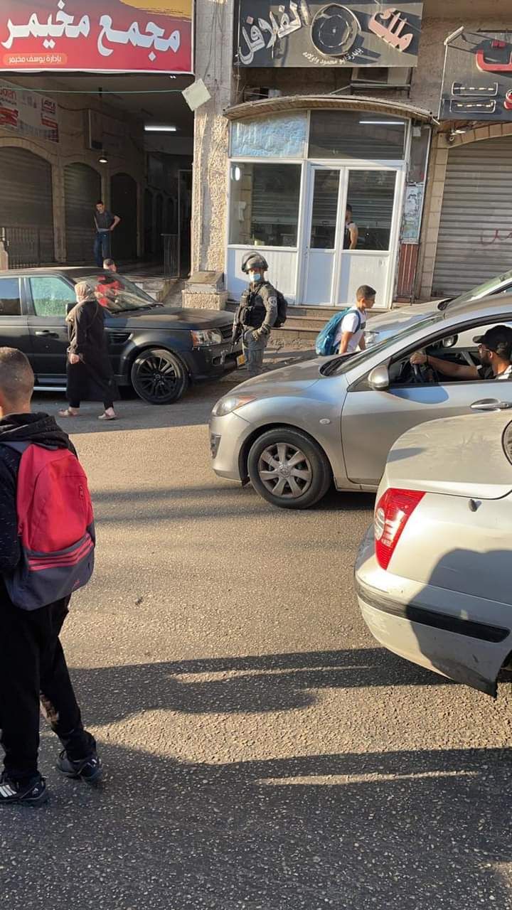 Israeli occupation forces attack Palestinian students on their way to school in an East Jerusalem refugee camp