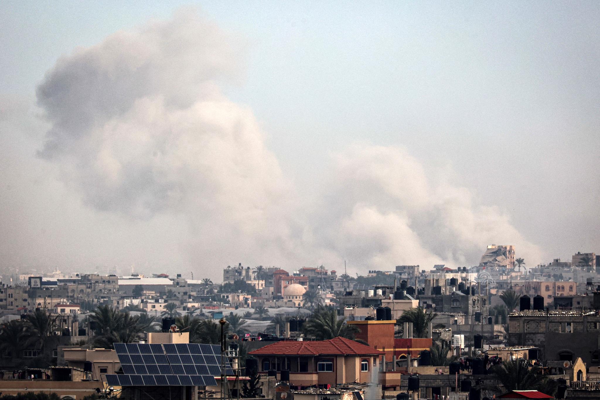 Several civilians killed and others injured in Israeli airstrikes on school in Jabalia town 