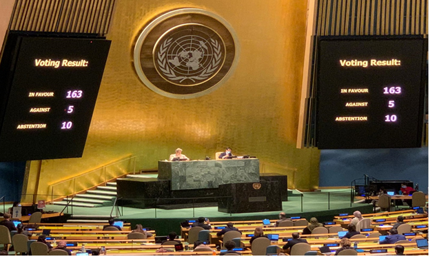  FM Al-Malki welcomes UNGA voting in favor of two pro-Palestinian resolutions