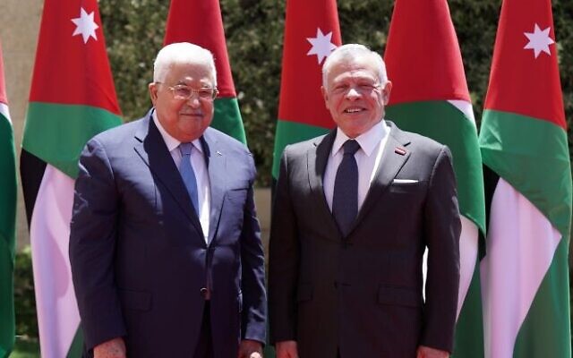 President Abbas and Jordan's King Abdullah call for immediate end to Israeli aggression 