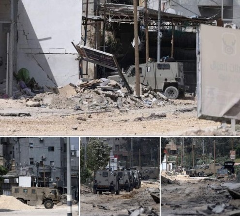 Five killed, others injured in ongoing Israeli offensive in Nur Shams camp