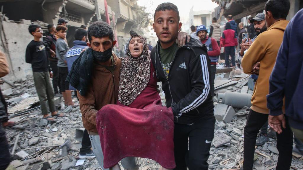 Two Palestinians killed in Israeli airstrike on northern Gaza