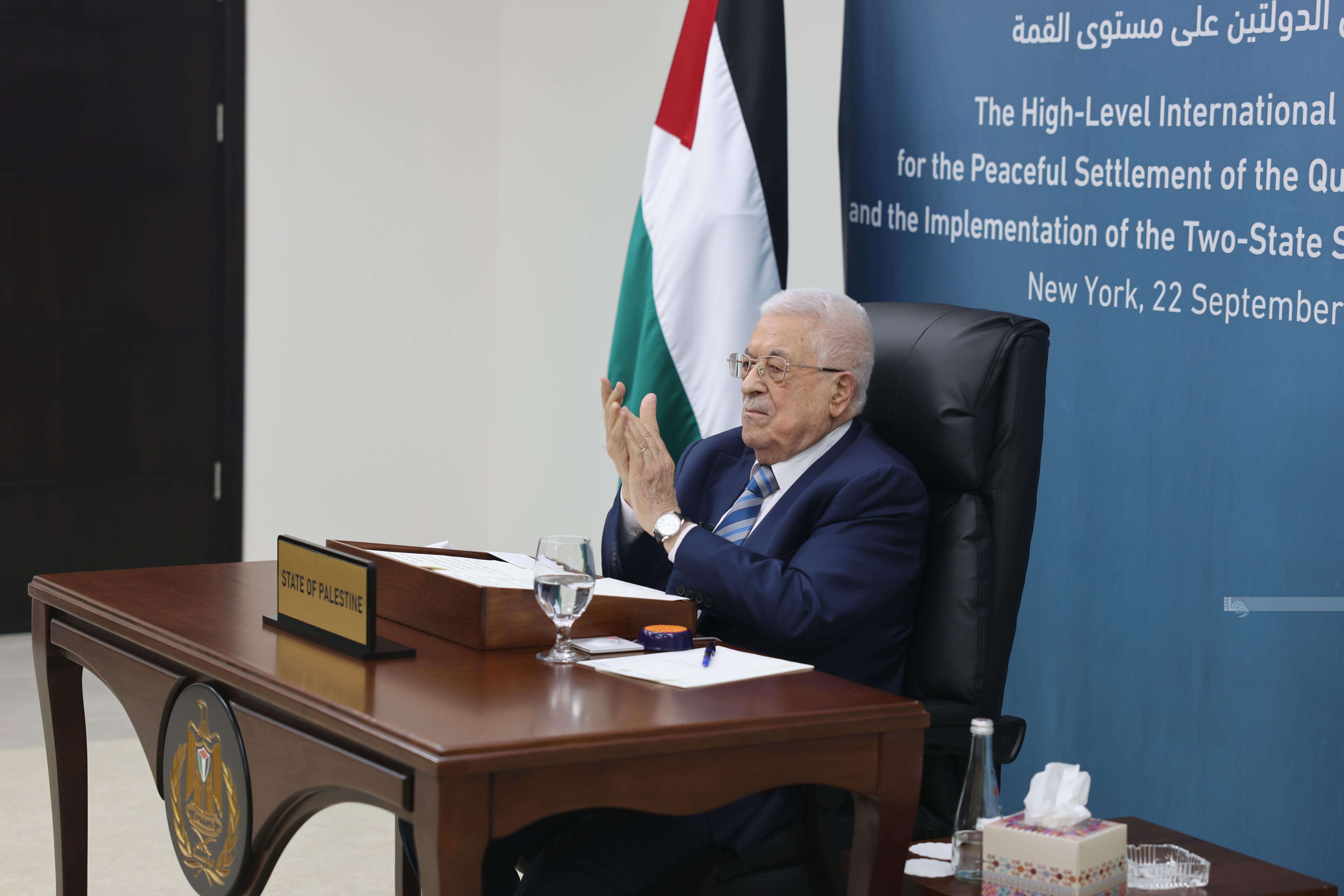 President Abbas welcomes Palestinian statehood recognitions by Monaco, Malta, Belgium, Luxembourg, Andorra