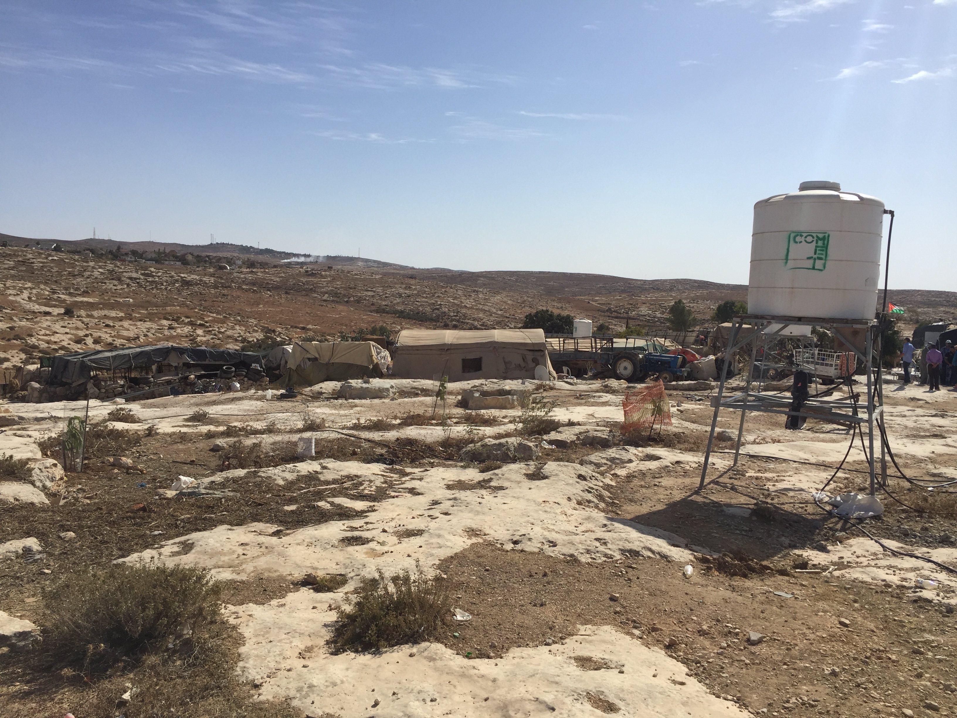 Israeli occupation forces raze Palestinians lands near illegal settlement in south of West Bank