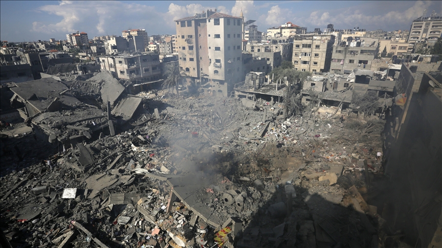 The Israeli occupation completely and partially destroyed 200,000 housing units in the Gaza Strip - official