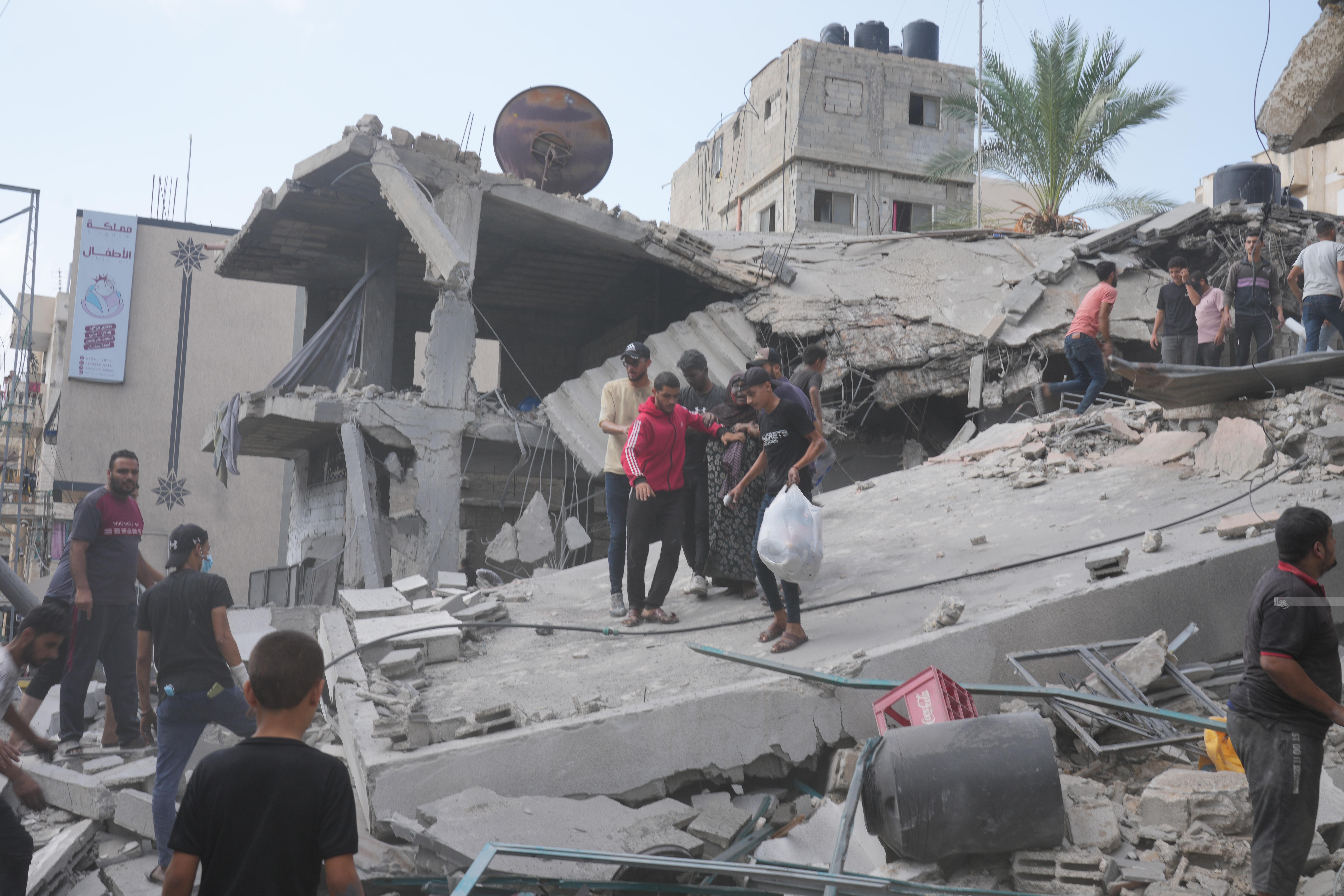 At least 13 people killed in Israeli airstrikes targeting two houses, mosque in northern Gaza
