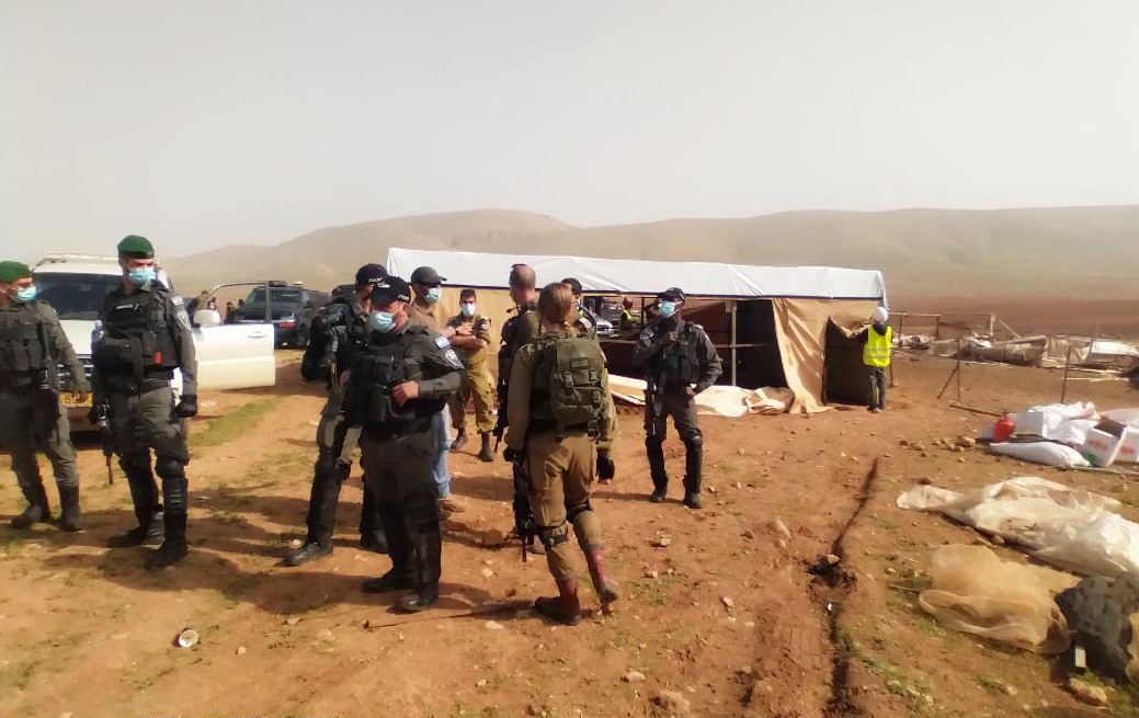 Citing military drills, Israeli army orders Humsa al-Fouqa community to leave their homes