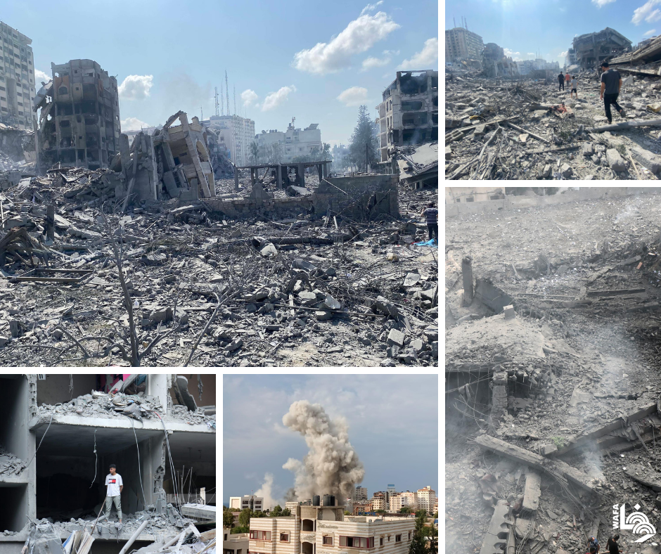 At least 25 civilians killed, injured in Israeli bombing of different areas in Gaza